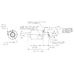 Kibirkšties slopintuvas 89 mm M070069