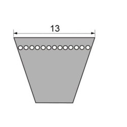 Pavaros ventiliatoriaus diržas Avx13x1150la VLD4260