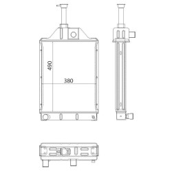 Radiatorius 1876608M3N