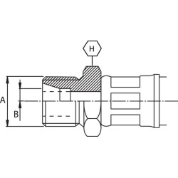 Sulenkiamas įdėklas M18 LR1318