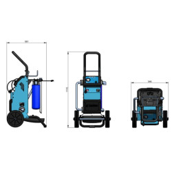 Dyzelino filtro vežimėlis X770816