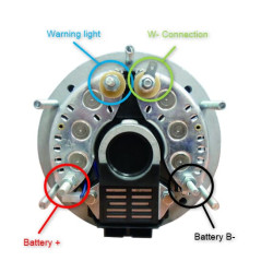kintamosios srovės generatorius 14V 50A ALT2625206