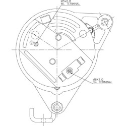 Kintamosios srovės generatorius 14V 35A ALT1429GP