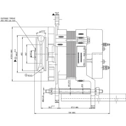 kintamosios srovės generatorius 14V 35A ALT2625239