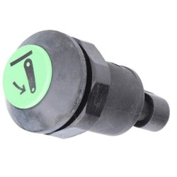 Case - IH CVX160 11911003PN Stūmimo jungiklis, jungties keltuvas, apvalus, žalias