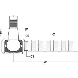 Pilna skersinė trauklė SHP051KR