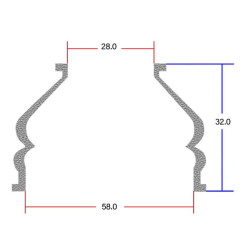 Rutulinis dangtelis SHP918KR