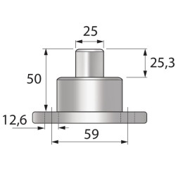 Stebulės kaištis VPJ7744