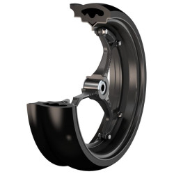 Sukomplektuotas ratas 405x115/LV/71S/M25BB SPW405115LM