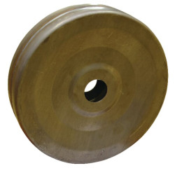 Plieninis ratas 400x100 tik su centrine anga Ø60 BW400100