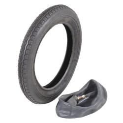 Padanga ir kamera 12,5x2,25, 2 sluoksnių, tiesus vožtuvas, T-510 1252252T510S