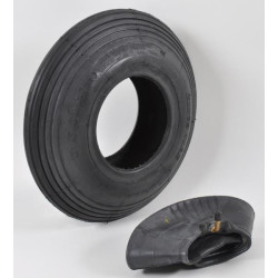 Padanga ir kamera 3.50-6, 4 sluoksnių, sulenktas vožtuvas, T-510, Kramp 35064T510S