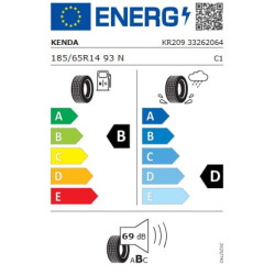 Padanga 185/65R14 93N, TL, Kenda KR209 Kargo Trail 3G 18565R14KR209