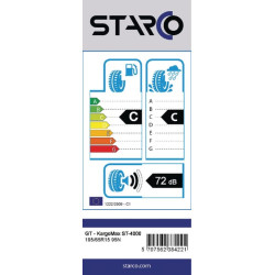 Padanga 195/65-15, bekamerė, GT-KargoMax ST-4000, Starco 19565R15