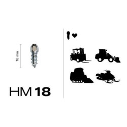 MaxiGrip® 18 mm karbidas 200 vnt 1268950020