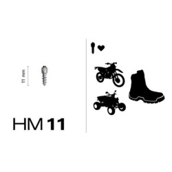 MaxiGrip® 11 mm karbidas 100 vnt 1268950012