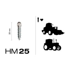 MaxiGrip® 25 mm karbidas 200 vnt 1268950025