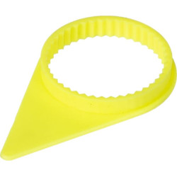 Dustite rato veržlės indikatorius 32mm, geltona, Rema Tip Top 5612532GL