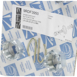 Ašies veržlių rinkinys 39x1,5 9RDF3950