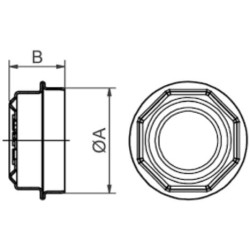Rato dangtelis su sriegiu M82x2 912T82