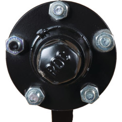 Nestabdoma ašis 50x1500mm (93,5/140/5) E5050020R9