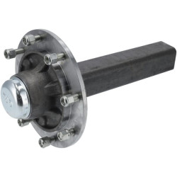 Nestabdoma ašis 80x400 mm (220/275/8) A808027