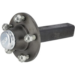 Nestabdoma ašis 50x200 mm (93,5/140/5) A505002