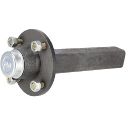 Nestabdoma ašis 40x200 mm (59/100/4) A404002