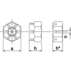 Pilies veržlė M39x2 (SW60) 328F012