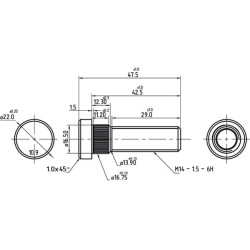 Rato varžtas 2386625N