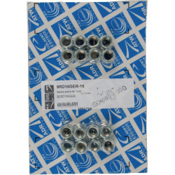 Rato veržlių rinkinys M18x1,50 plieninis ADR 9RD18GER16