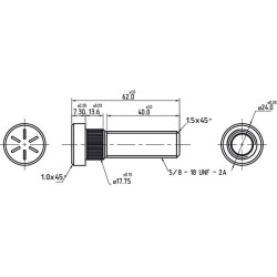 Rato varžto korpusas - IH 404341R3N