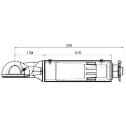 Vilkimo kilpa, apvalus velenas + guolis 006639310A02