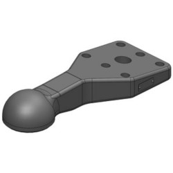 Vilkimo ąsos rutulys, horizontalus flanšas 00655900A02