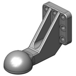 Vilkimo ąsos rutulys su vertikaliu flanšu K80 00652961A02