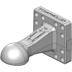 Prikabinimo kilpa su vertikaliu flanšu K8 006659010A02