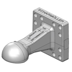 Vilkimo akutės rutulys K80® 160x160 6t ISO 24347 00665903A02