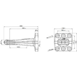Prikabinimas 110x100 00652240A90