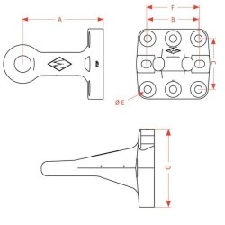 Flanšinė mova 8004827