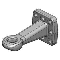 Vilkimo kilpa Ø40mm 110x100 8-Loch mit Buchse 00652250A90