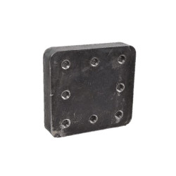 Suvirinimas ant montavimo plokštės 130x130mm 8x M20 80000660