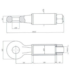 Vilkimo kilpa, pasukama 50 mm 30T OTO18974S