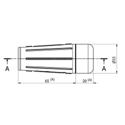 Rankena 15 mm PVC STR1312