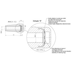 Rankena 15 mm PVC STR1312