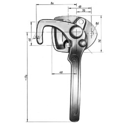 Atvarto uždarymo dešinė 6020142