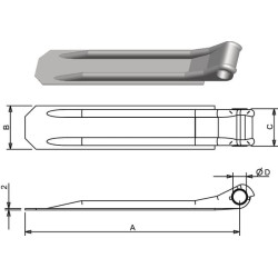 Vyriai cinkuoti 730051KR
