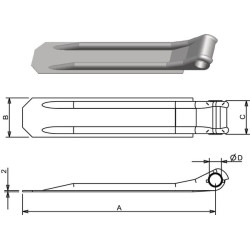 Vyriai cinkuoti 730050KR
