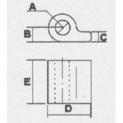 Suvirinamas vyris f/s 13,0x14,0 WS3022