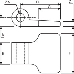 Vyriai 76,0x16,0 mm WS3037