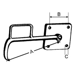 Lentos tvirtinimas 1140120L